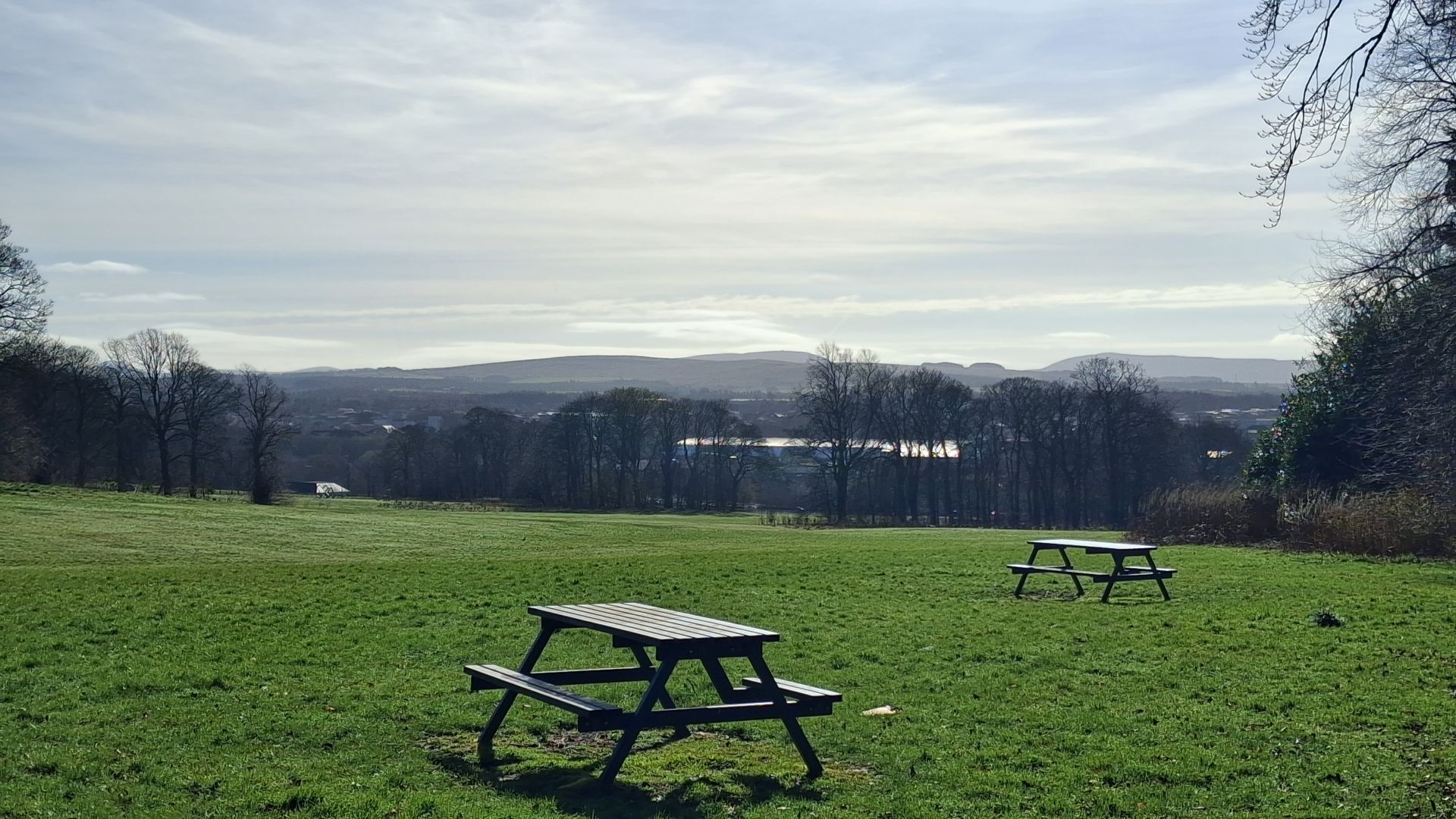 Pentland Hills from Howden Park